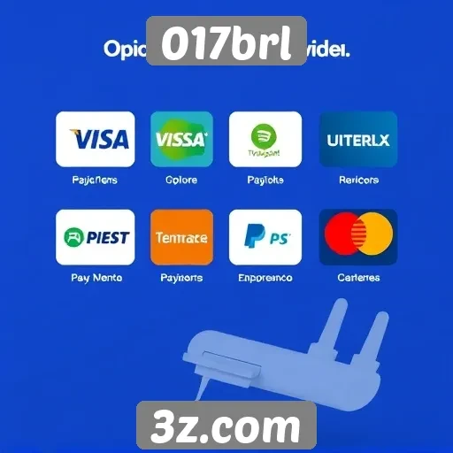 Exploração das opções de pagamento no 017brl