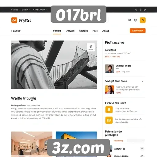 Análise da interface do site 017brl